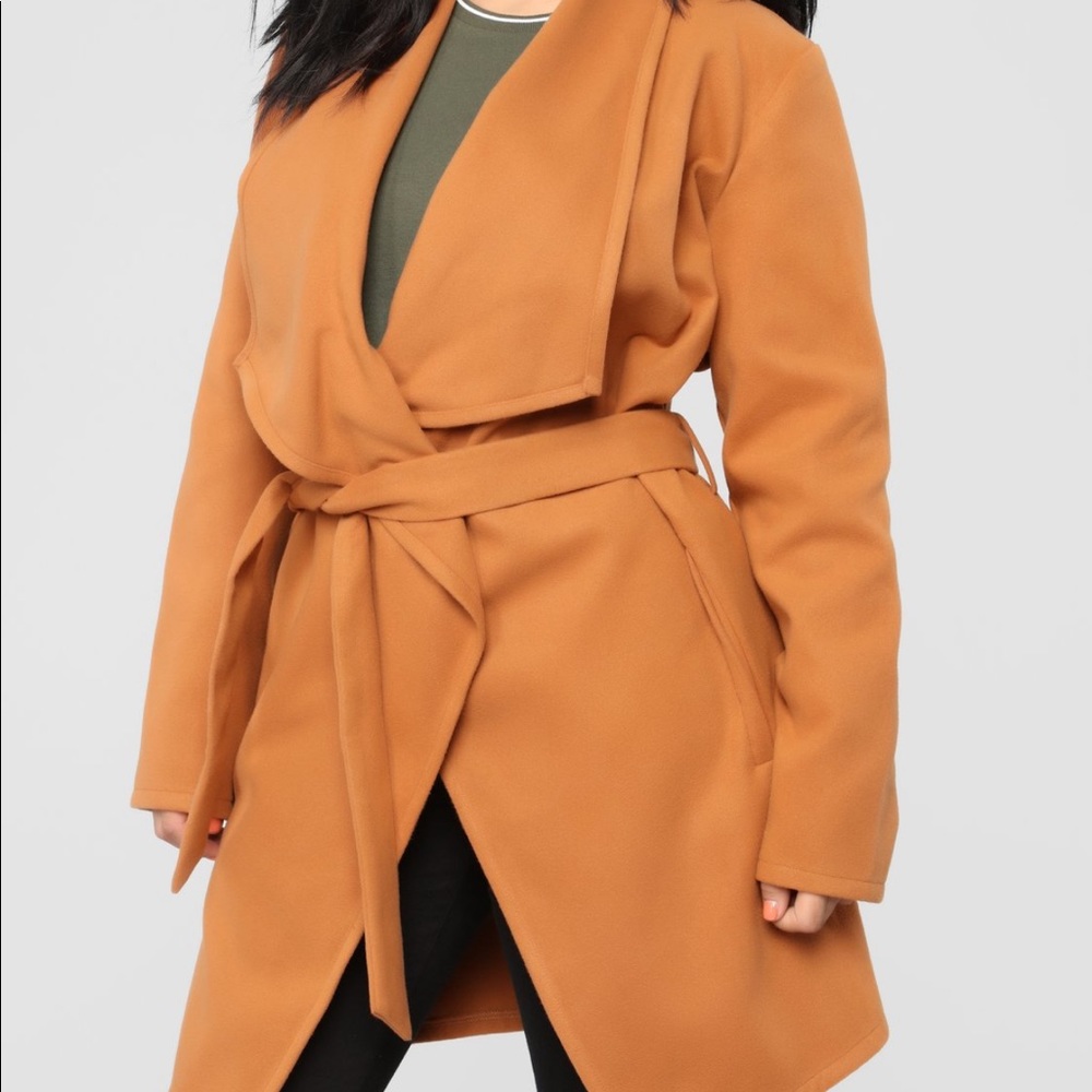 COPY - Cognac trench coat